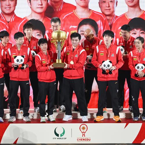 China Clinches Inaugural ITTF Mixed Team World Cup