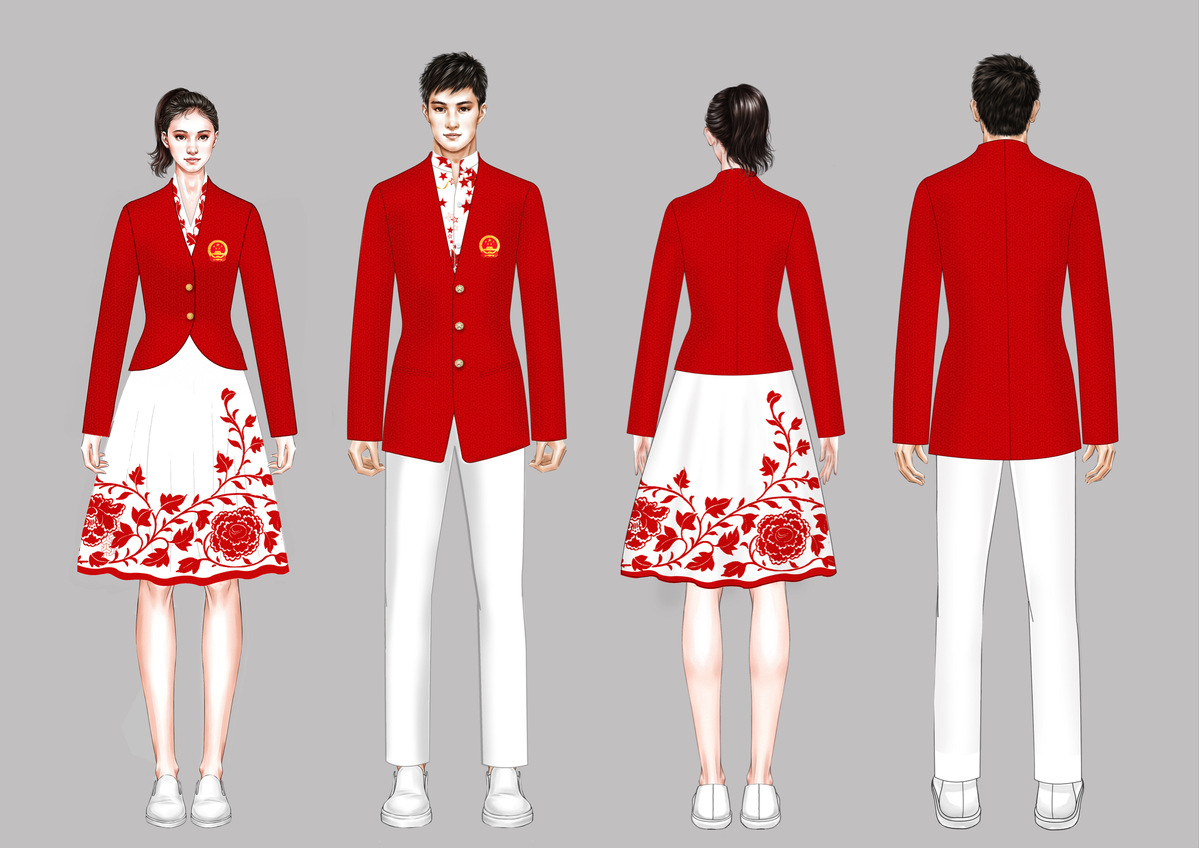 Behind the uniform design for Chinese athletes at Tokyo Olympics