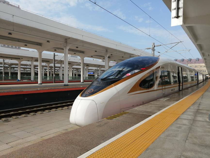 Fuxing bullet train makes test run for new Heilongjiang route